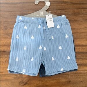 GAP Kids Light Blue Textured Shorts